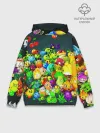 Худи мужской база хлопок / Plants vs. Zombies