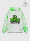 Худи мужской база хлопок / Plants vs. Zombies