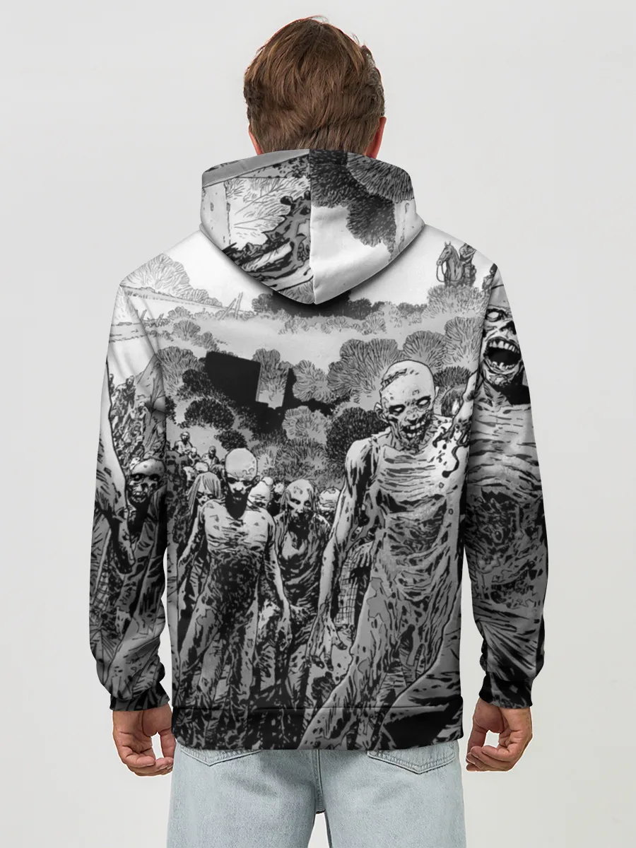 Худи мужской база хлопок / Walking Dead [2]