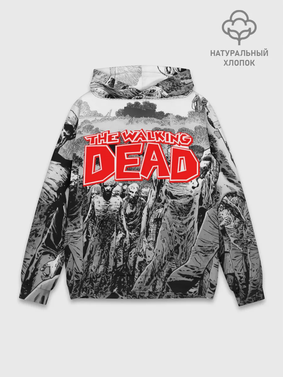 Худи мужской база хлопок / Walking Dead [2]