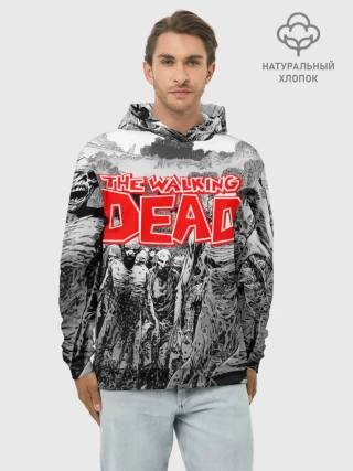 Худи мужской база хлопок / Walking Dead [2]