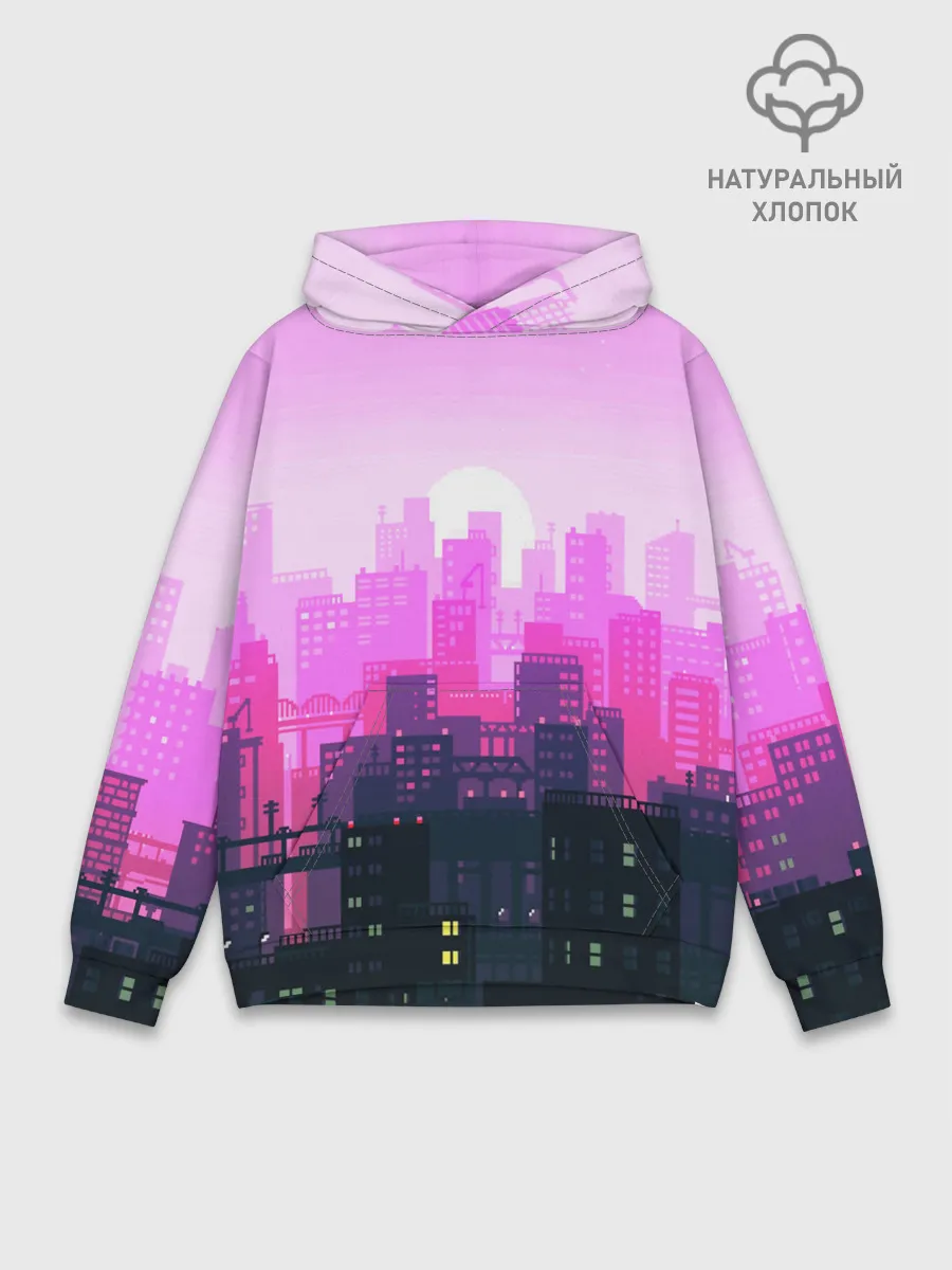 Худи мужской база хлопок / CITY