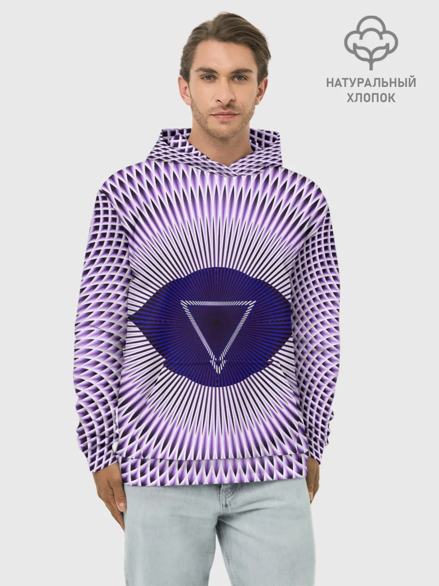 Худи мужской база хлопок / Чакра