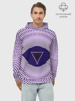 Худи мужской база хлопок / Чакра