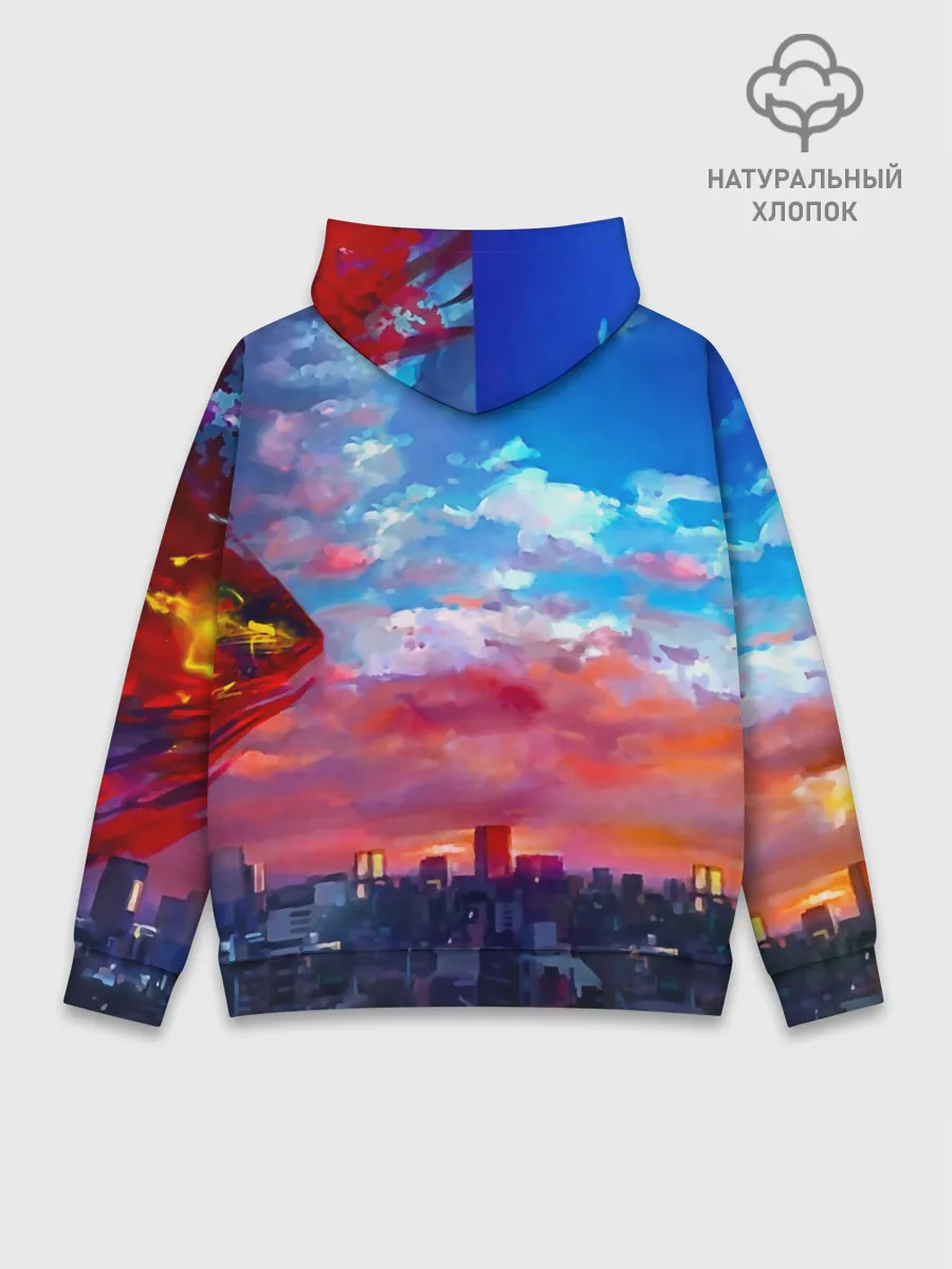 Худи мужской база хлопок / Токийский гуль