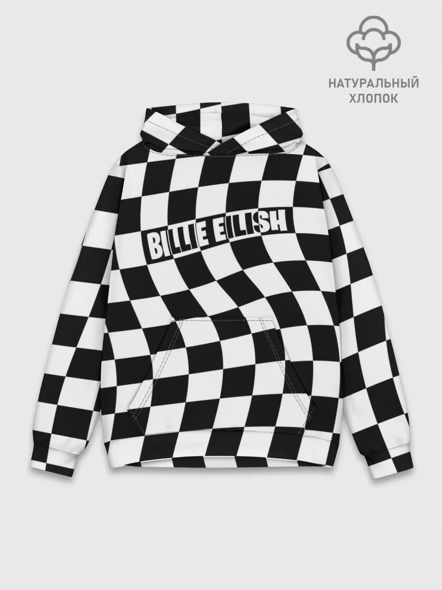 Худи мужской база хлопок / BILLIE EILISH
