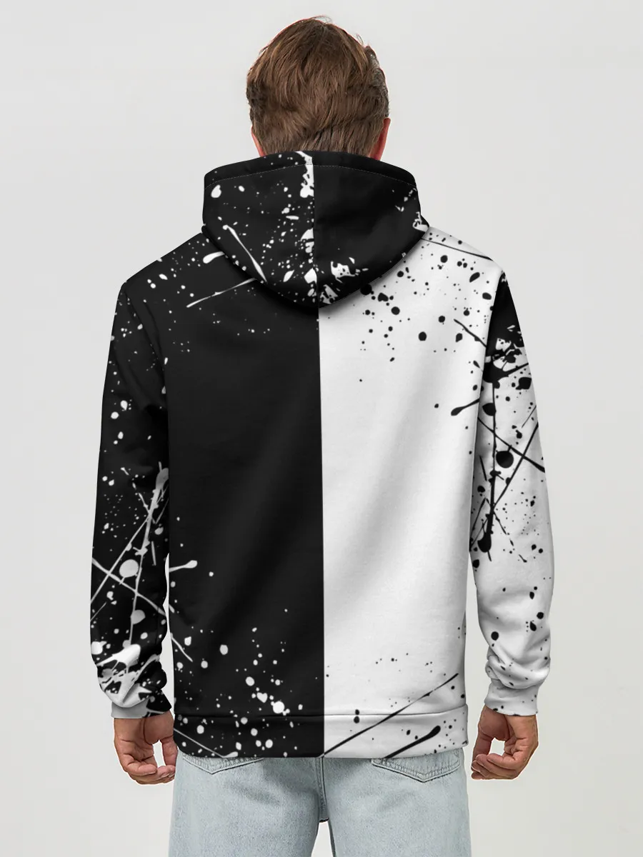 Худи мужской база хлопок / HOLLYWOOD UNDEAD