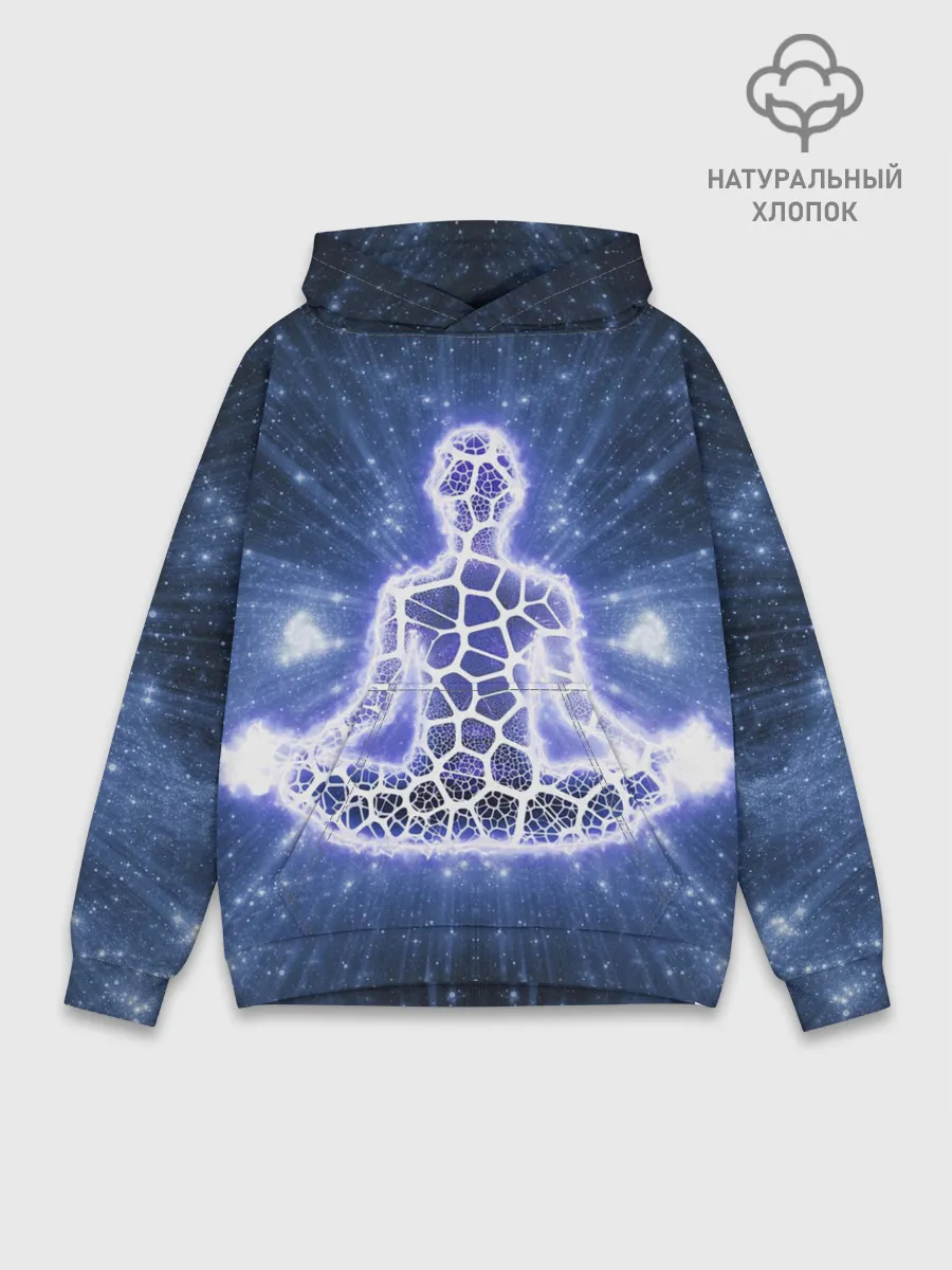 Худи мужской база хлопок / Медитация