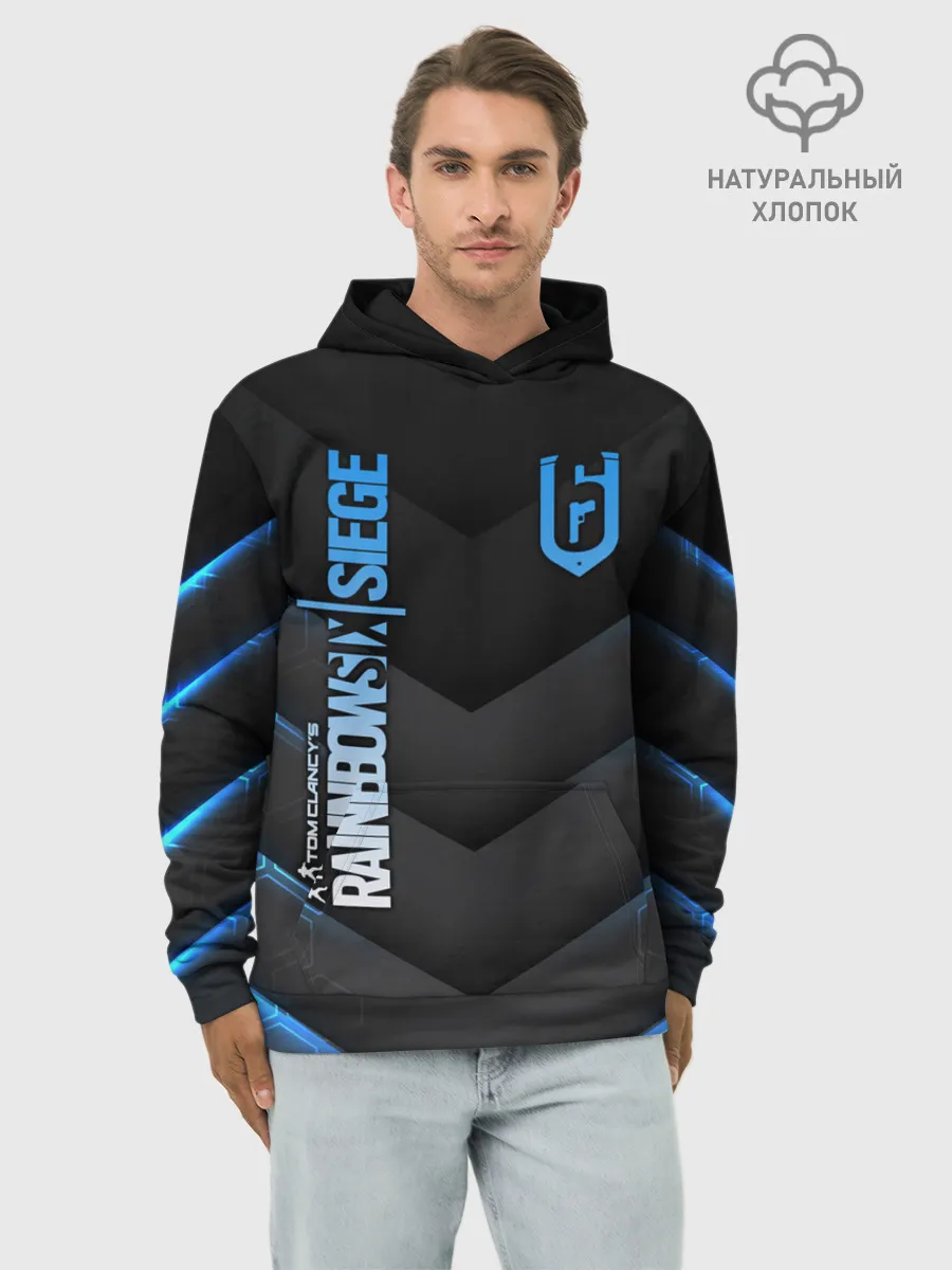 Худи мужской база хлопок / Rainbow Six Siege