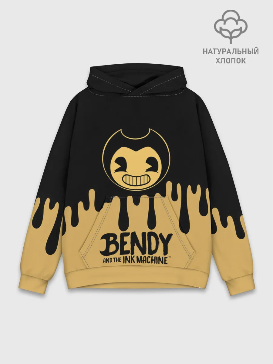 Худи мужской база хлопок / Bendy And The Ink Machine