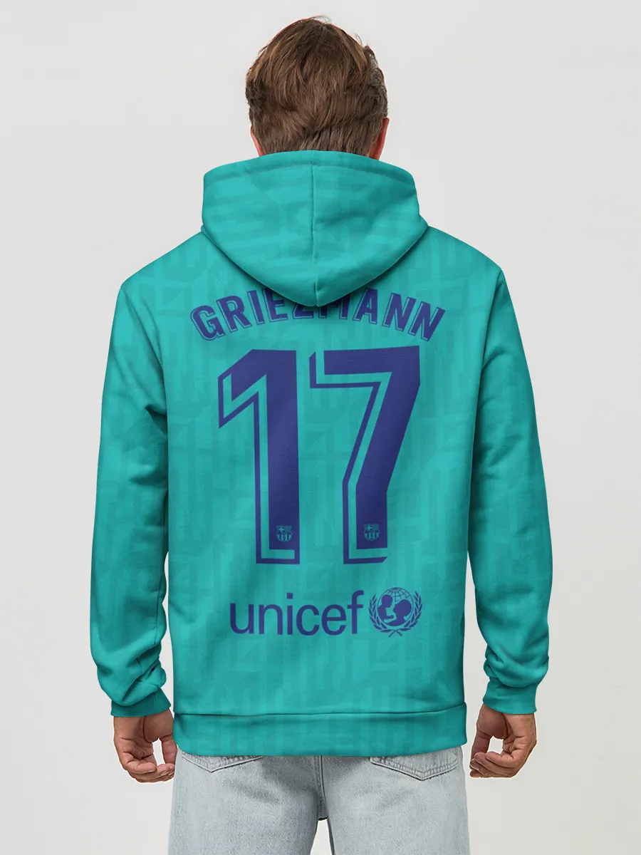 Худи мужской база хлопок / Griezmann third 19-20