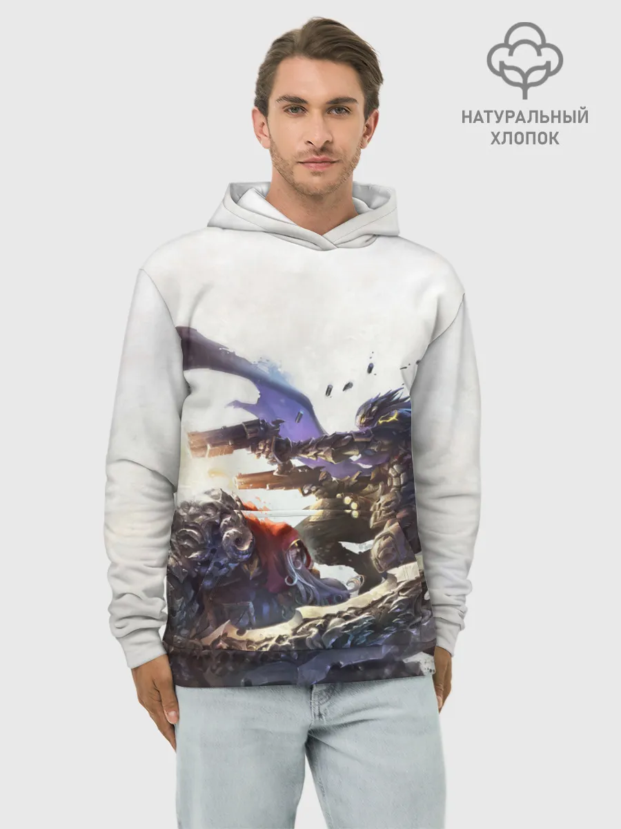 Худи мужской база хлопок / Darksiders Genesis