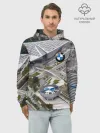 Худи мужской база хлопок / BMW city