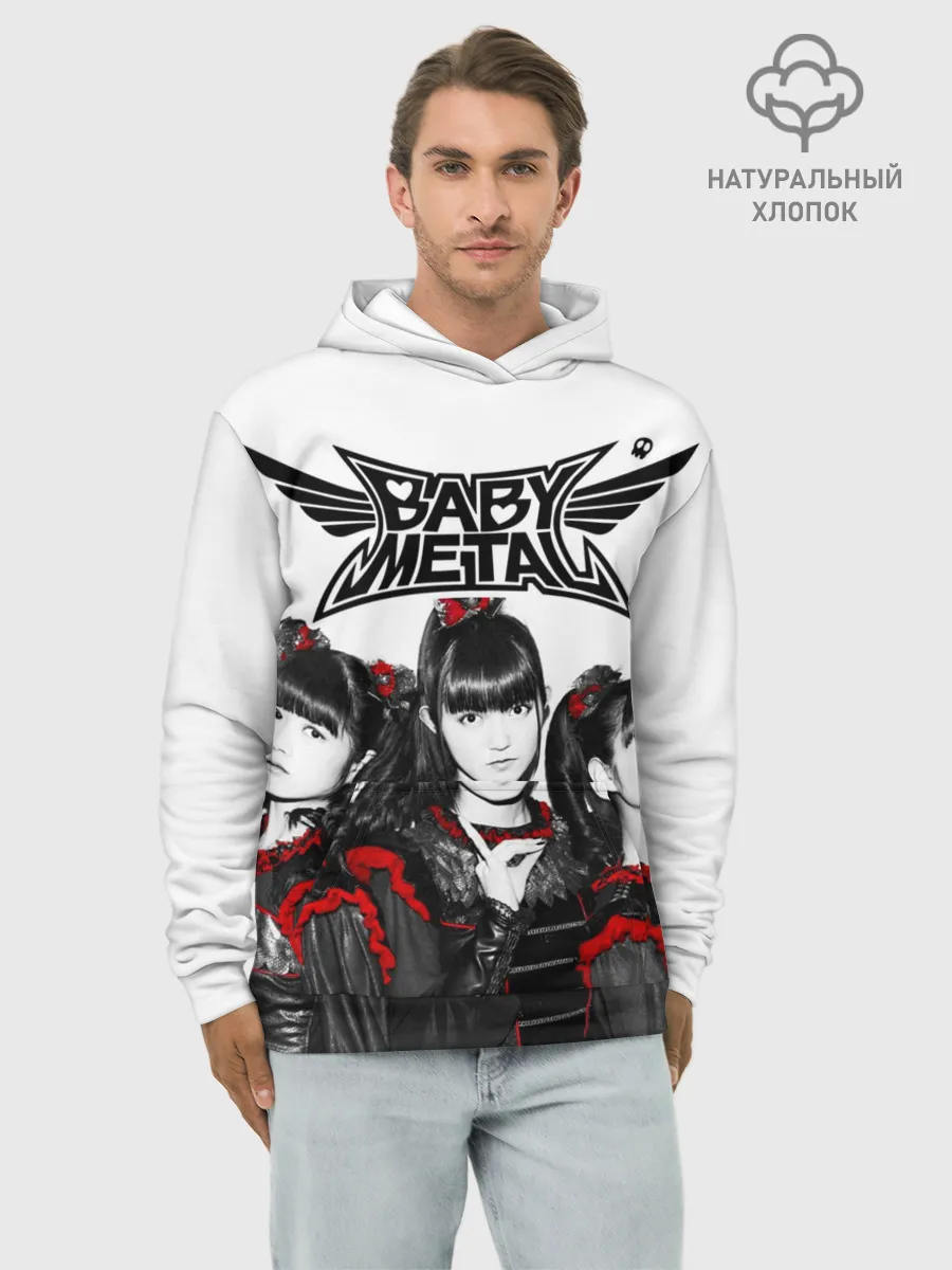 Худи мужской база хлопок / BABYMETAL