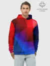 Худи мужской база хлопок / RED&BLUE