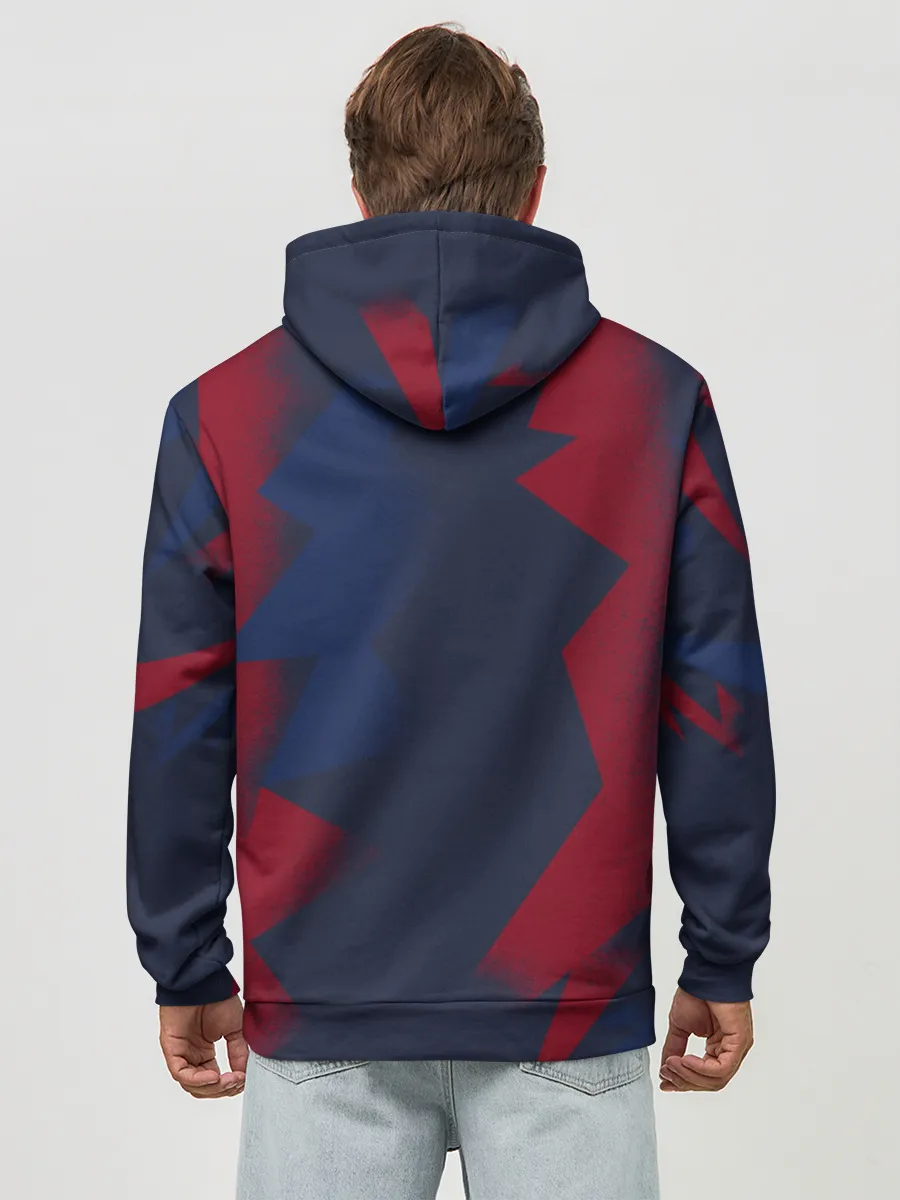 Худи мужской база хлопок / Barcelona PreMatch home