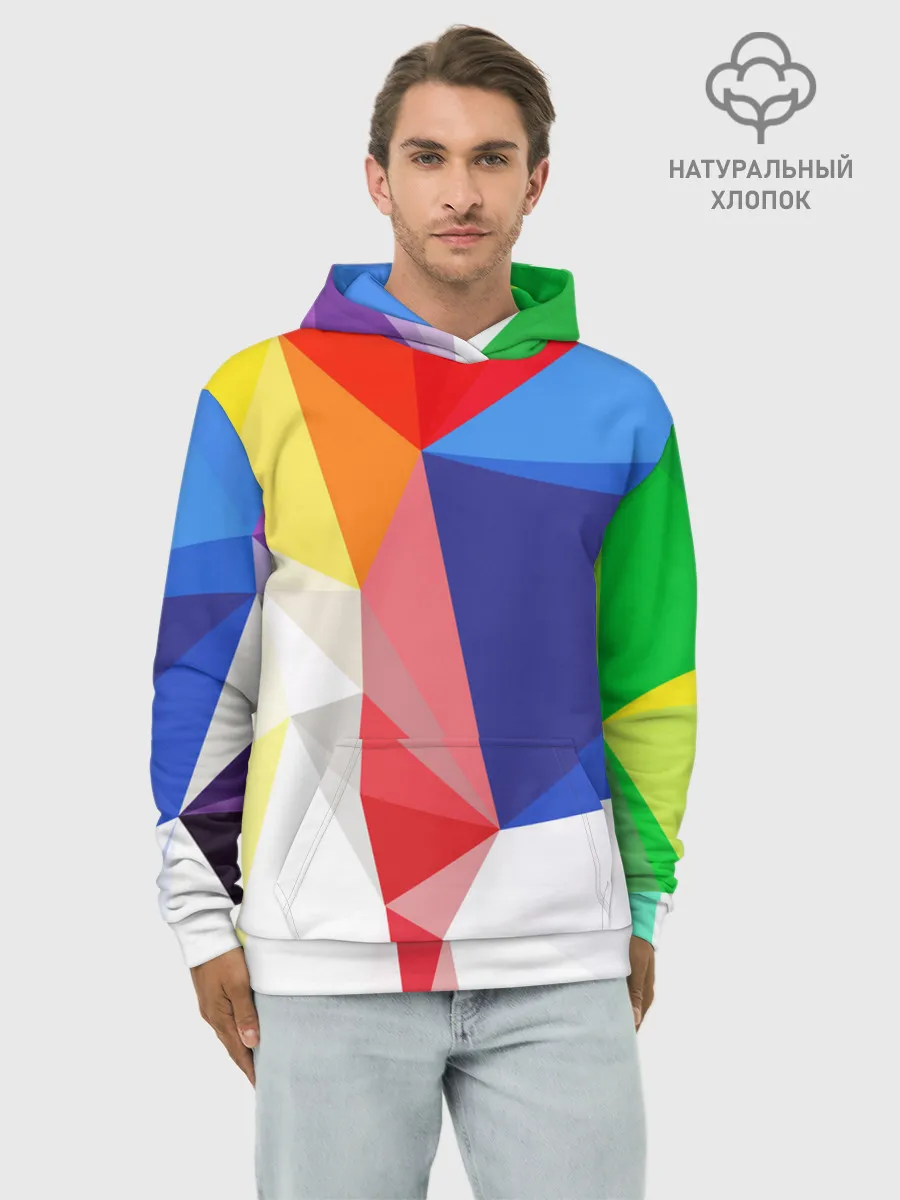 Худи мужской база хлопок / BACKGROUND COLOR