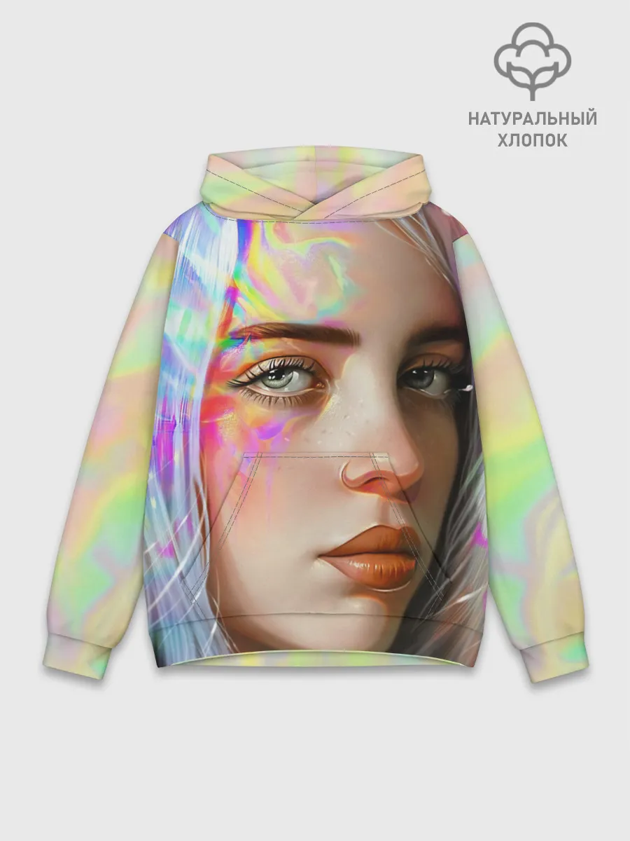 Худи мужской база хлопок / Билли Айлиш