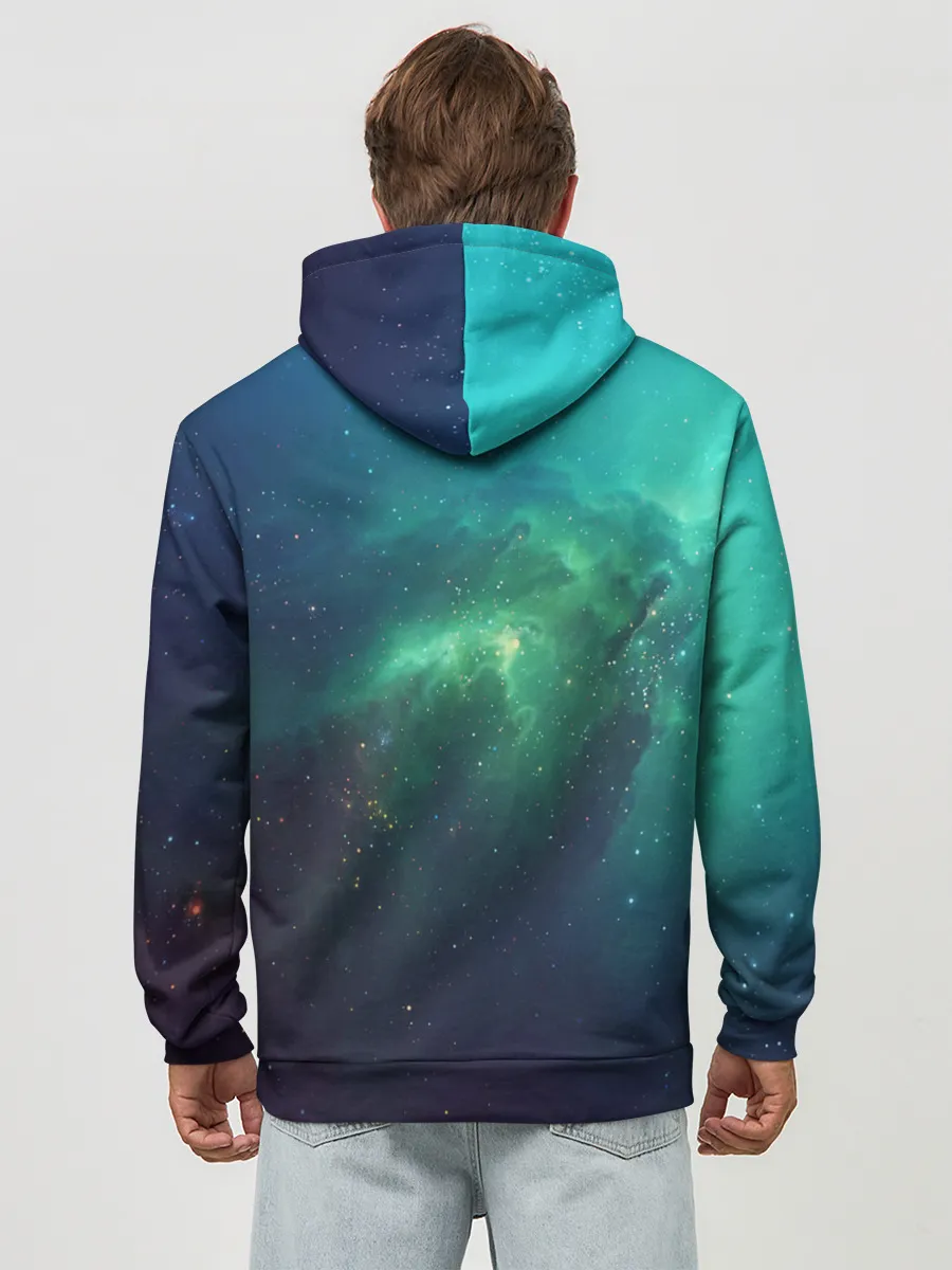 Худи мужской база хлопок / GALAXY