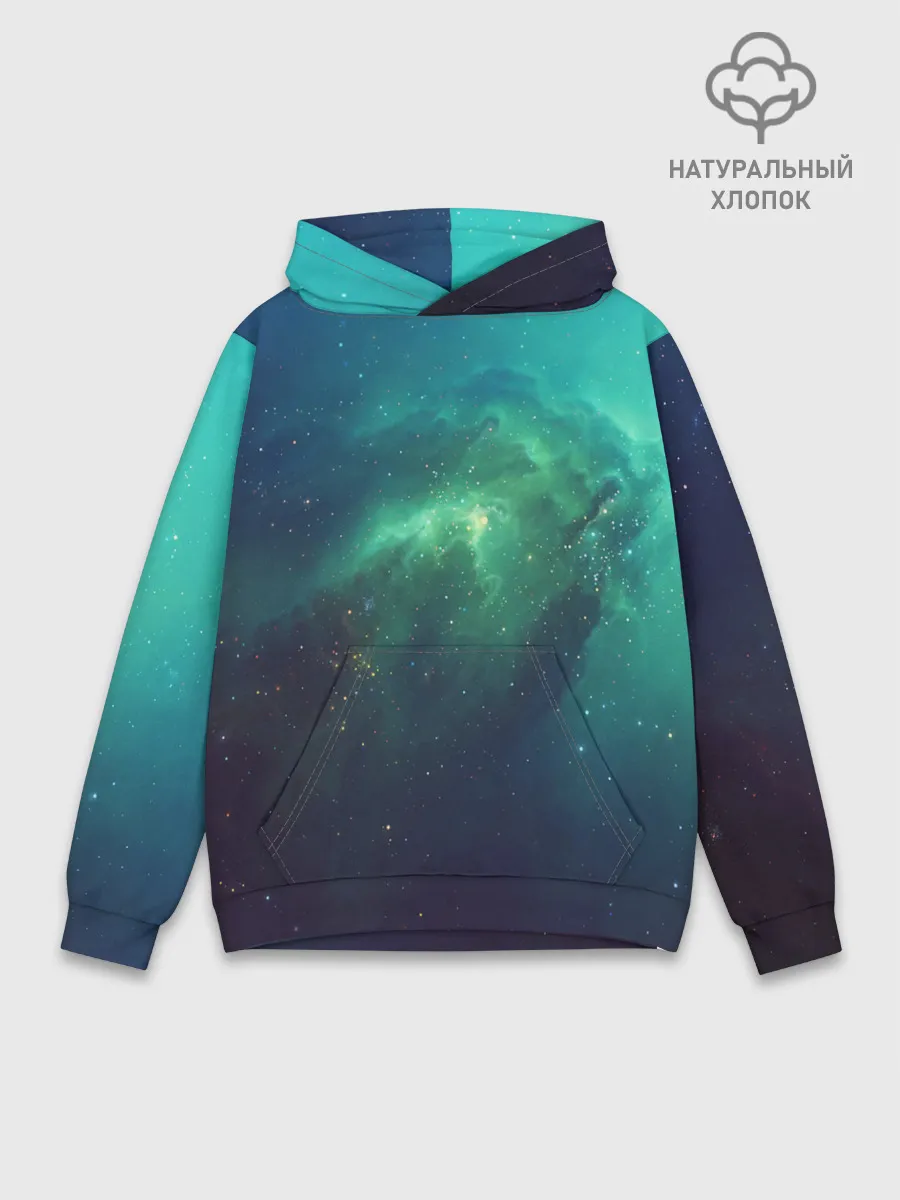 Худи мужской база хлопок / GALAXY