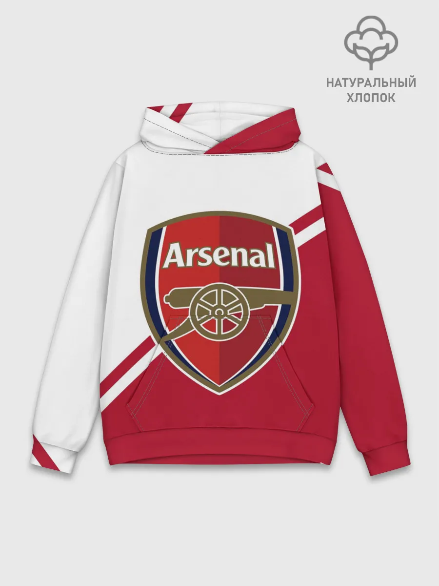 Худи мужской база хлопок / Arsenal FC