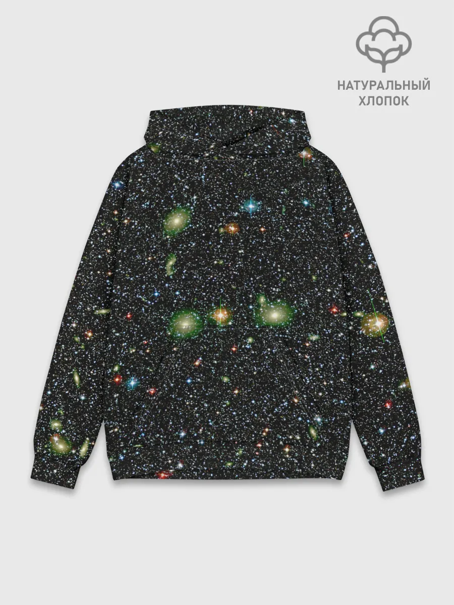 Худи мужской база хлопок / ЗВЕЗДЫ