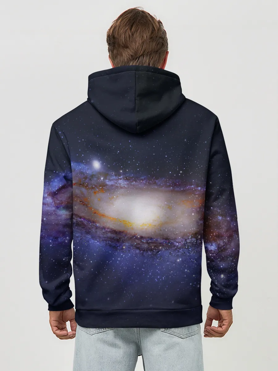 Худи мужской база хлопок / ГАЛАКТИКА