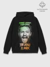 Худи мужской база хлопок / Конор Макгрегор