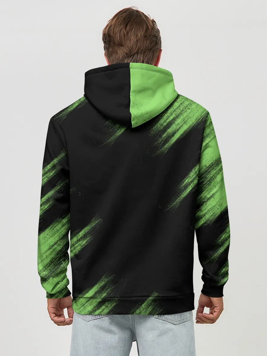 Худи мужской база хлопок / Luigis Mansion