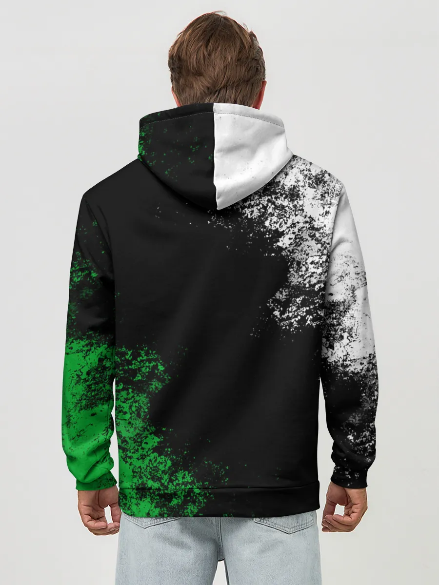 Худи мужской база хлопок / Luigis Mansion