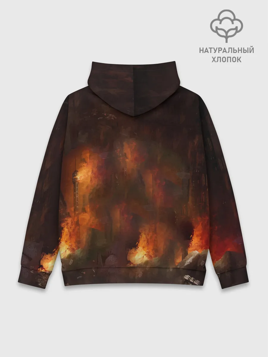 Худи мужской база хлопок / LINDEMANN