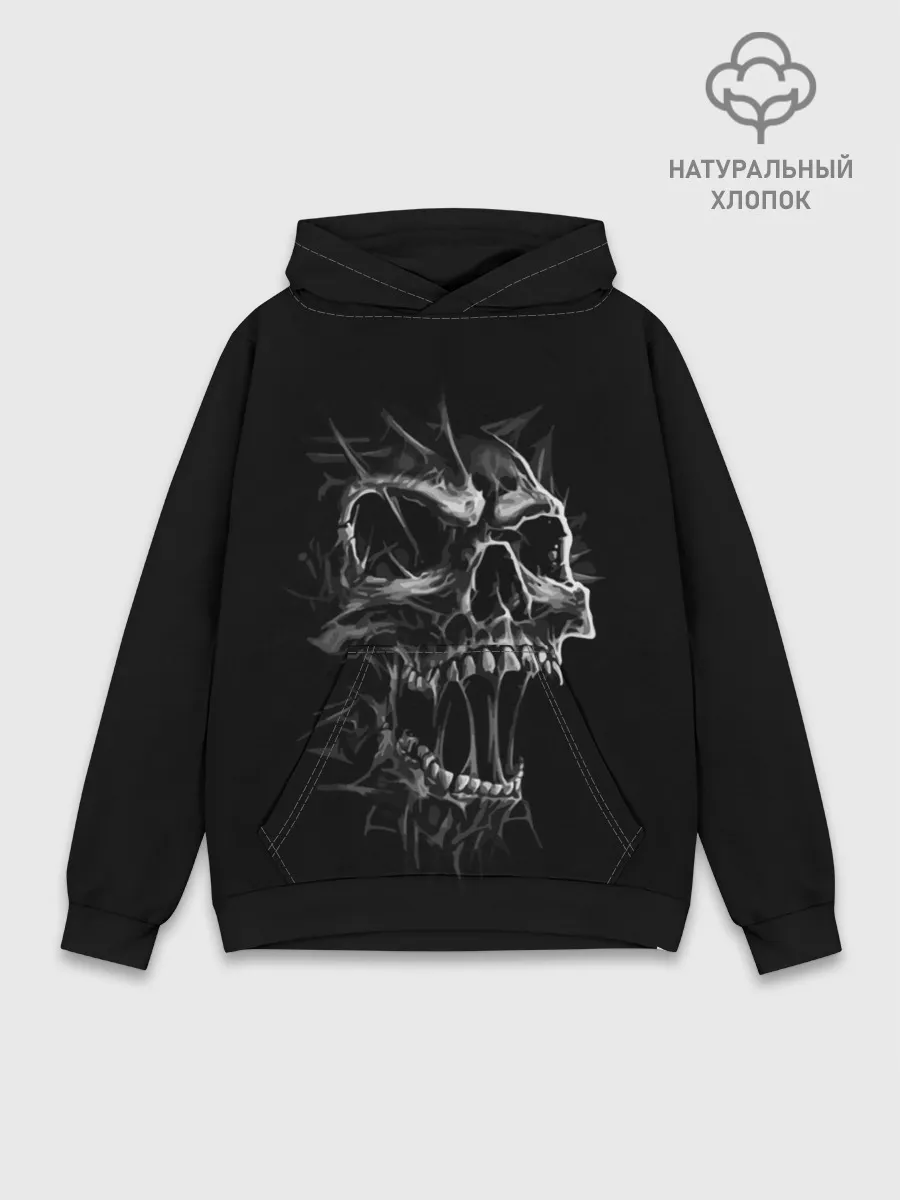 Худи мужской база хлопок / Cry