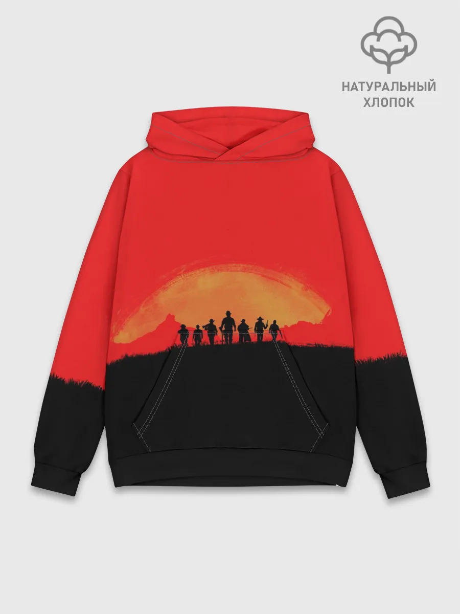 Худи мужской база хлопок / RDR2 Team