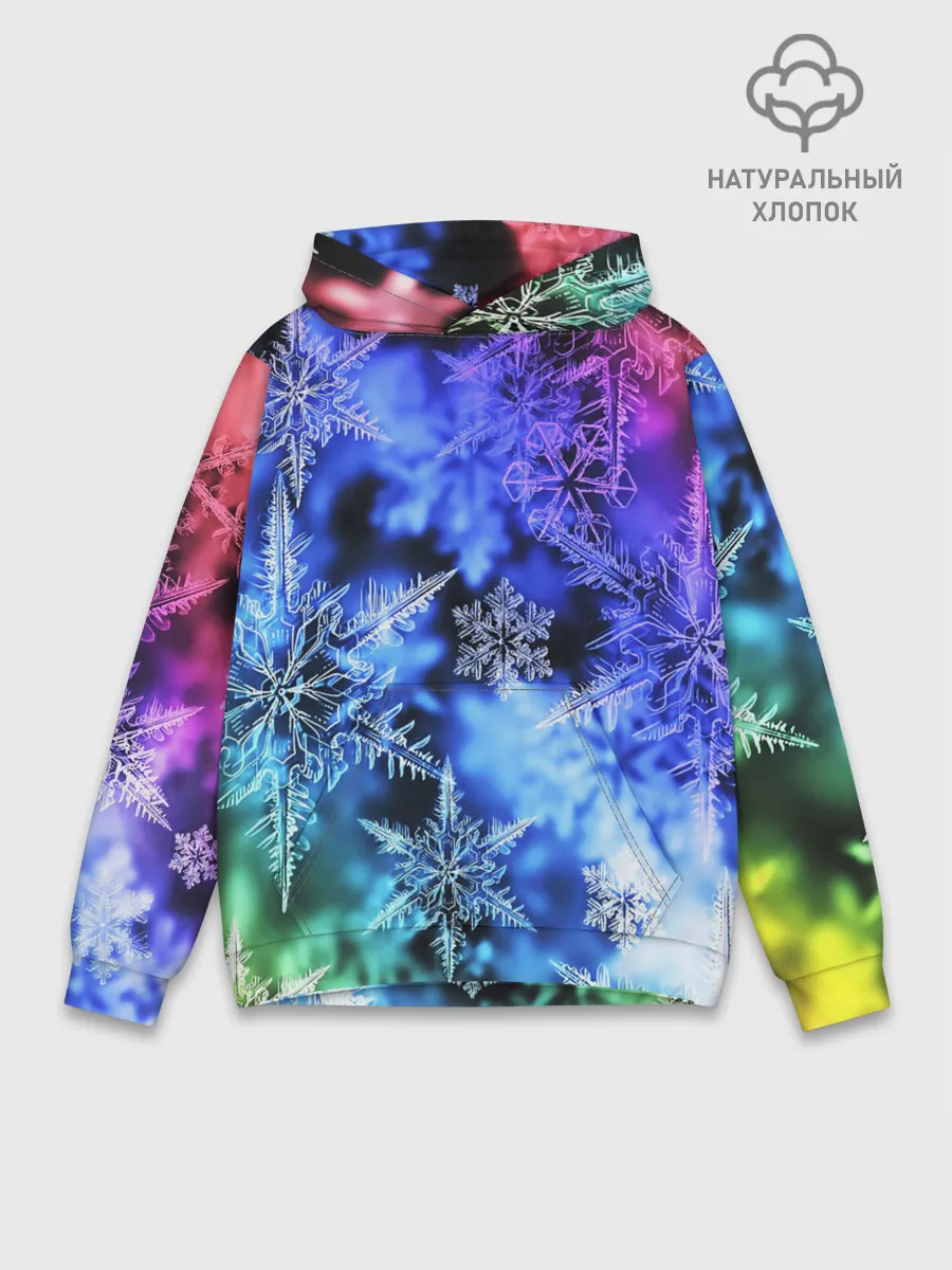 Худи мужской база хлопок / ЗИМНЕЕ УТРО