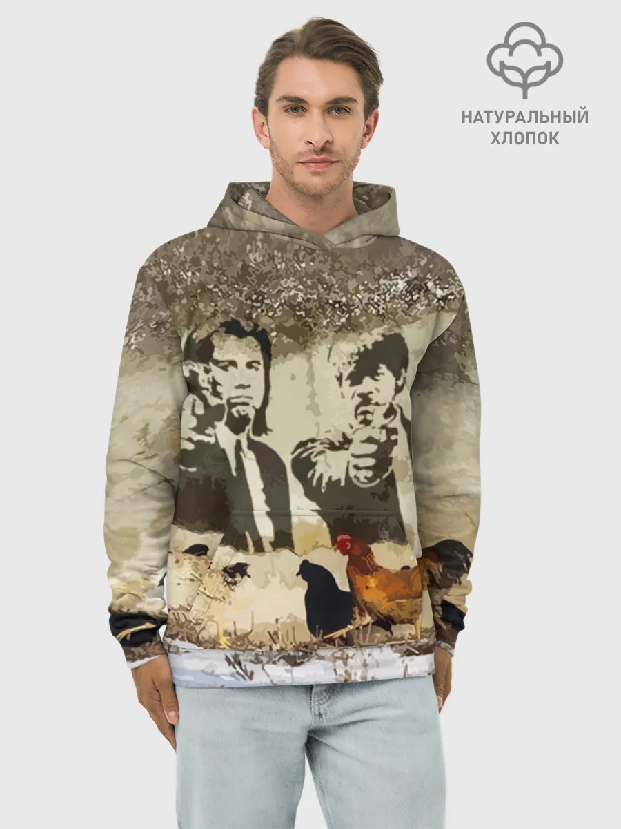 Худи мужской база хлопок / Pulp fiction in Russia