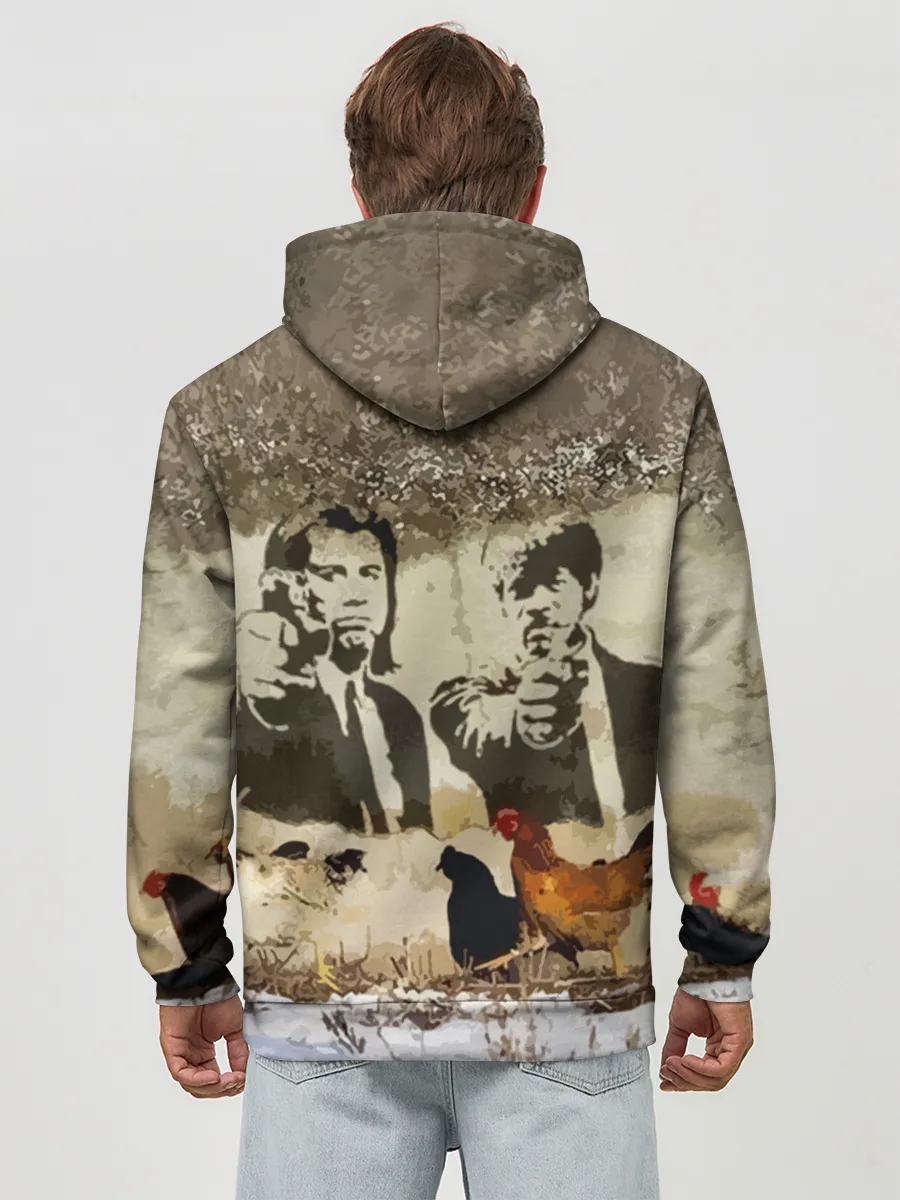 Худи мужской база хлопок / Pulp fiction in Russia