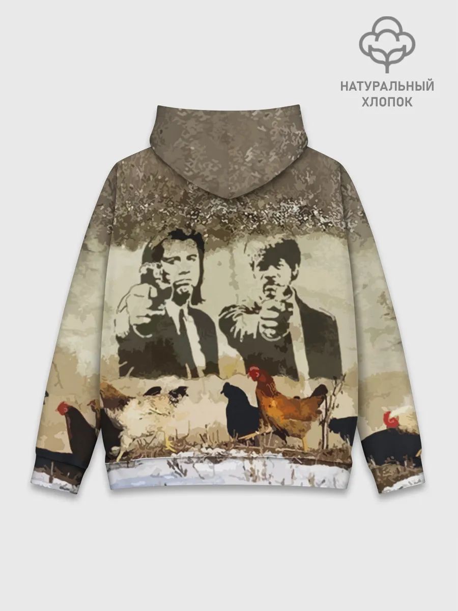 Худи мужской база хлопок / Pulp fiction in Russia