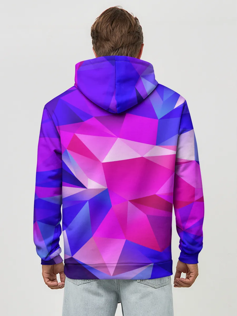 Худи мужской база хлопок / NEON POLYGON