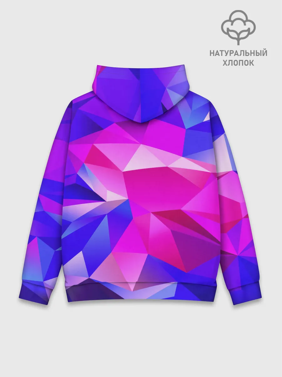 Худи мужской база хлопок / NEON POLYGON