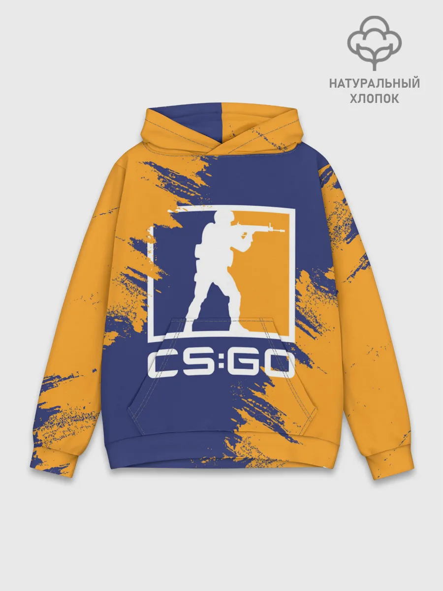 Худи мужской база хлопок / CS:GO
