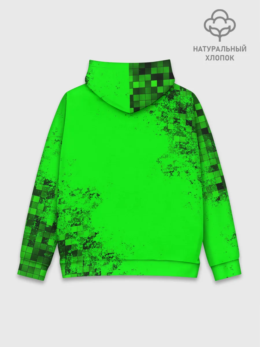 Худи мужской база хлопок / MINECRAFT