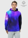 Худи мужской база хлопок / СЕВЕРНОЕ СИЯНИЕ