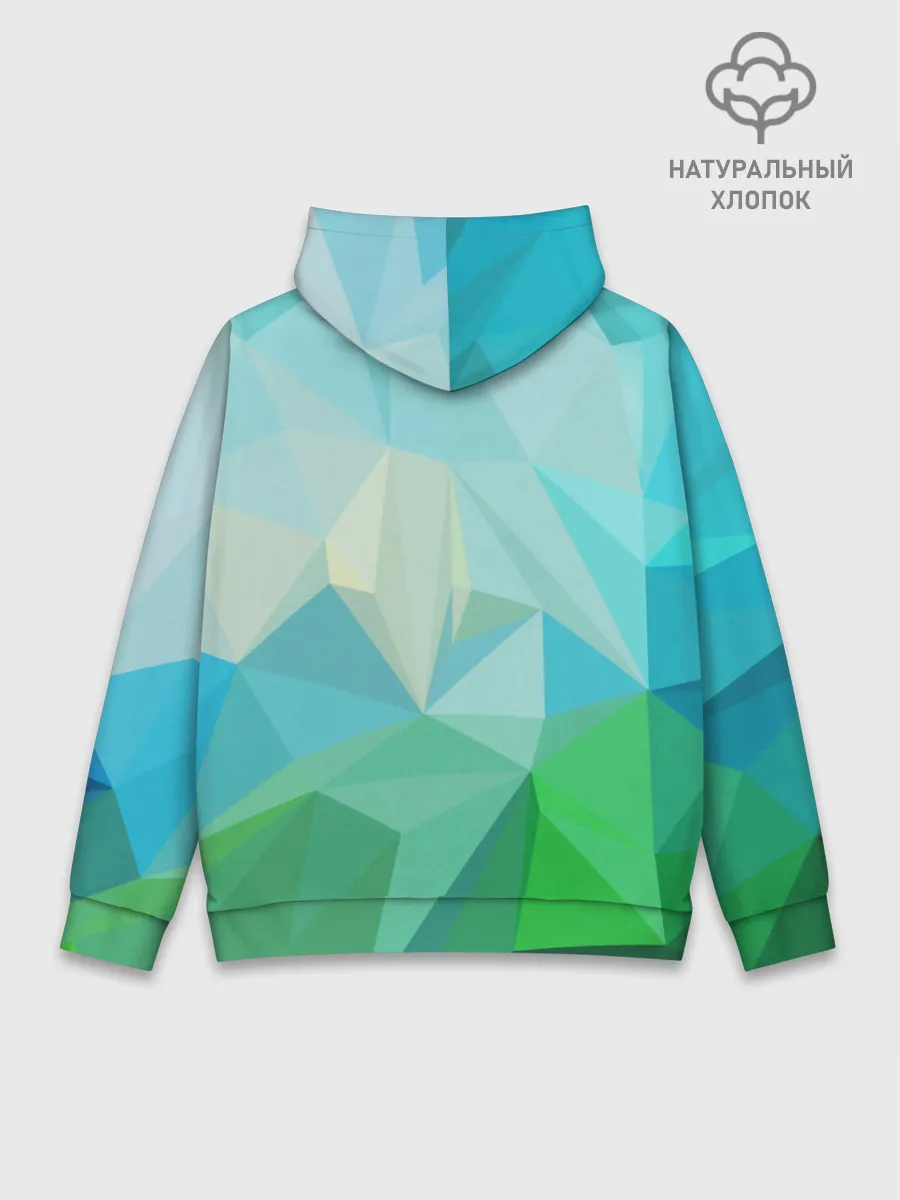 Худи мужской база хлопок / GEOMETRY