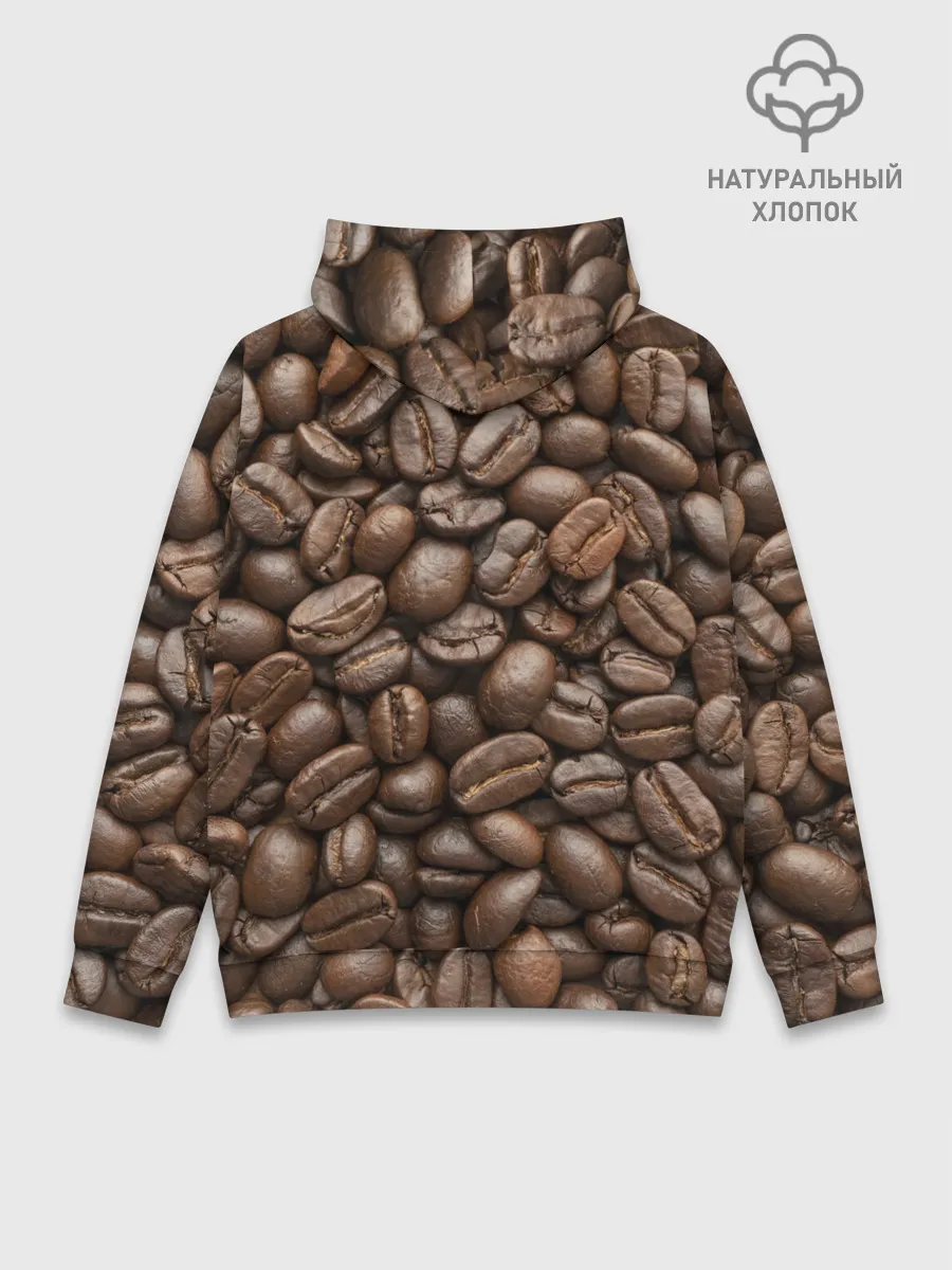 Худи мужской база хлопок / Coffee