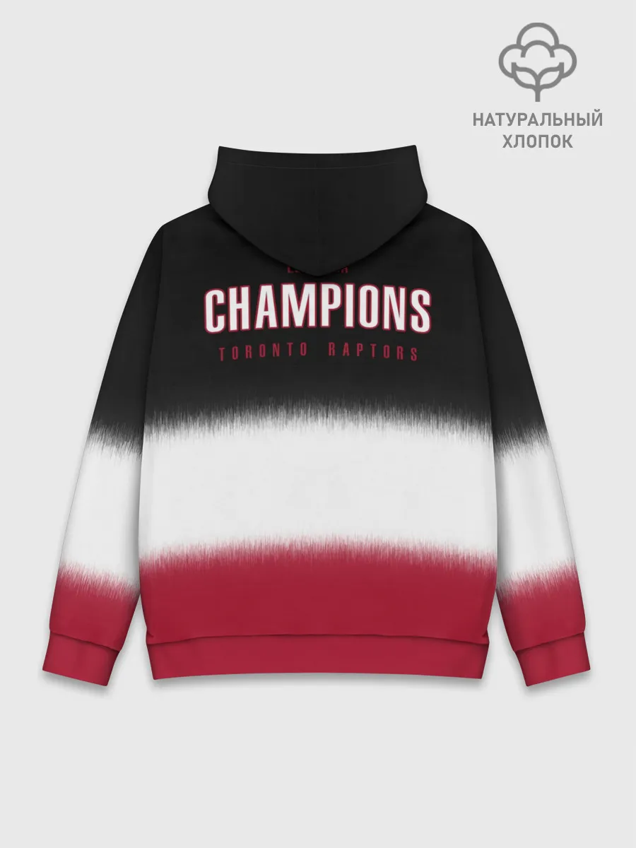 Худи мужской база хлопок / 2019 Champions Raptors