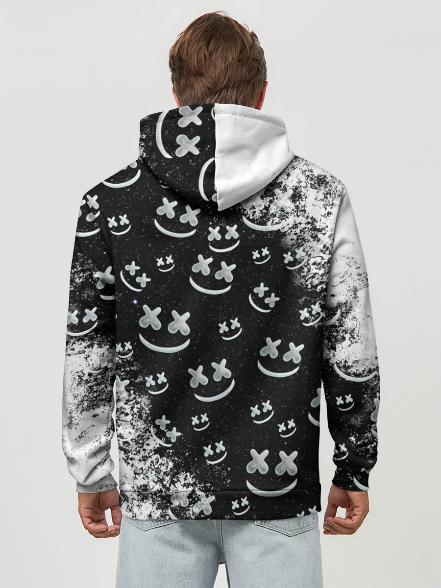 Худи мужской база хлопок / Marshmello