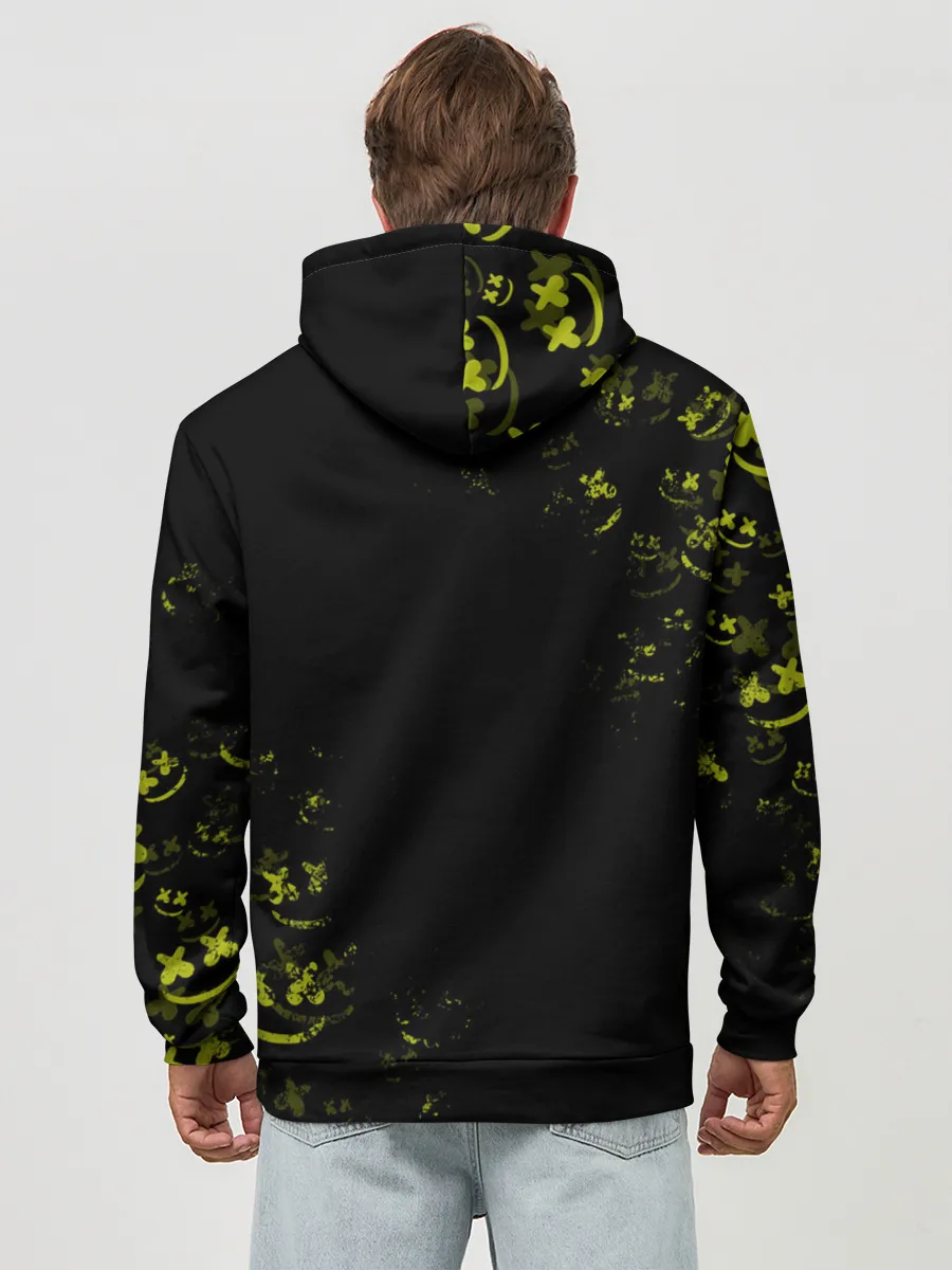 Худи мужской база хлопок / Marshmello