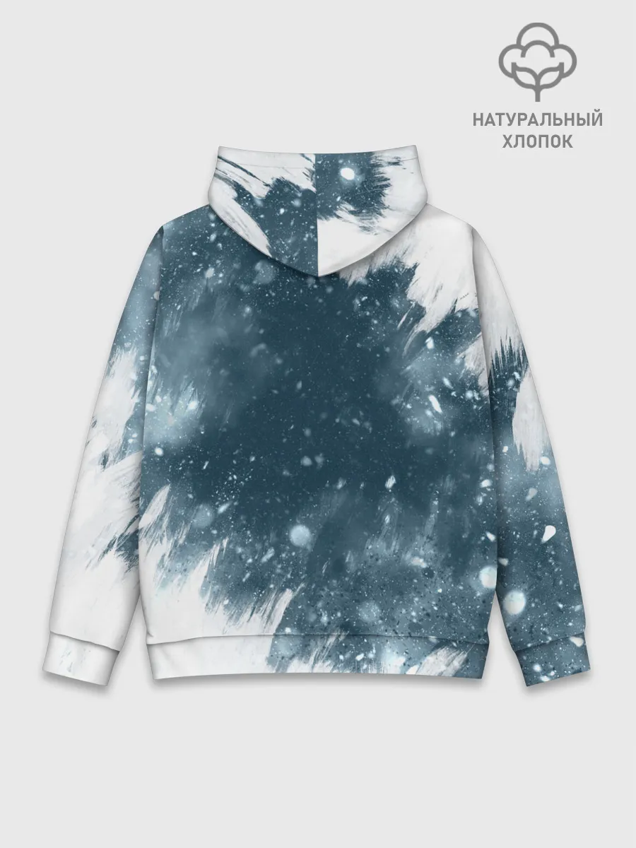 Худи мужской база хлопок / PUBG BW