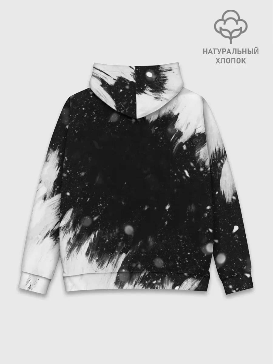 Худи мужской база хлопок / The Beatles BW