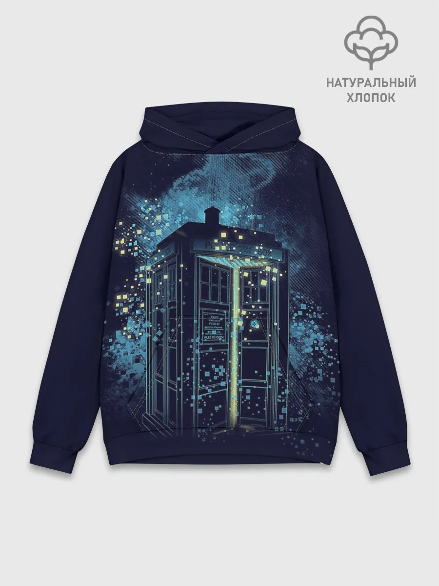 Худи мужской база хлопок / Doctor Who